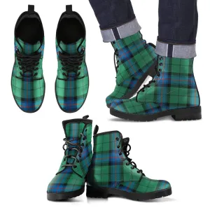 Armstrong Ancient Tartan Leather Boots