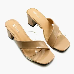 Basic Cross Detailed Heels
