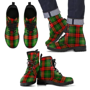 Blackstock Tartan Leather Boots