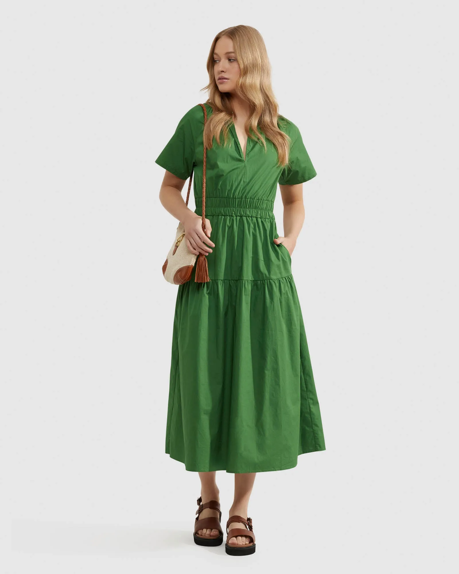 Blair Cotton Poplin Dress