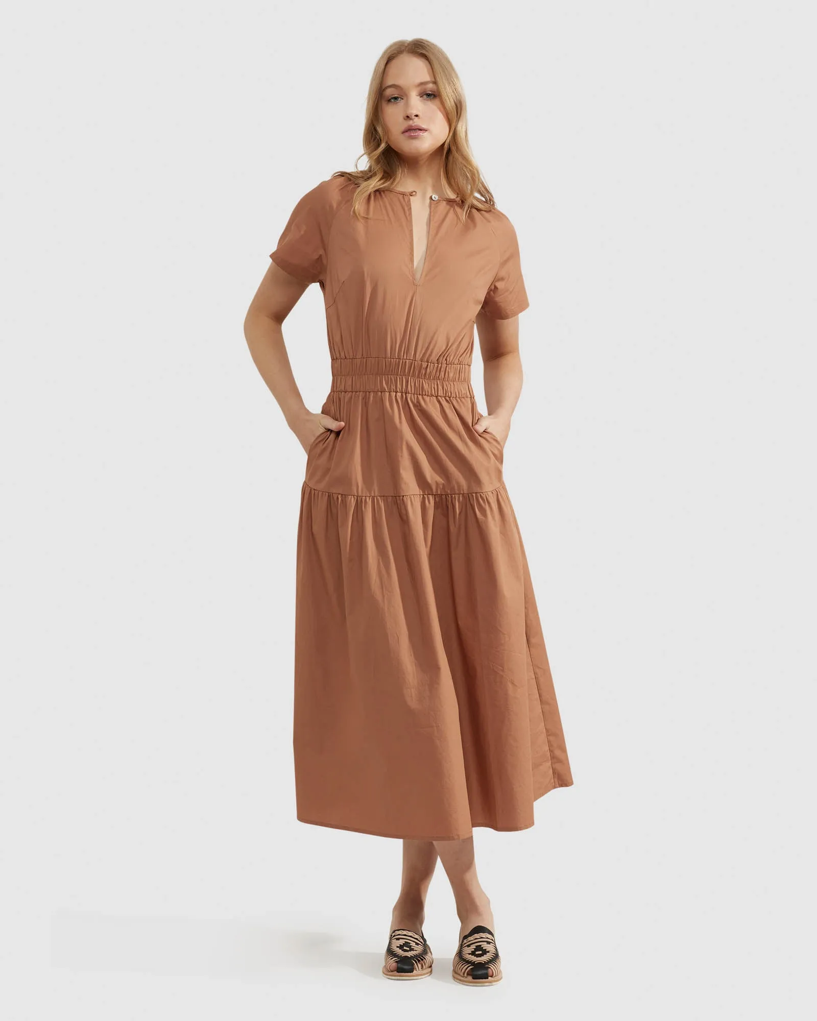 Blair Cotton Poplin Dress