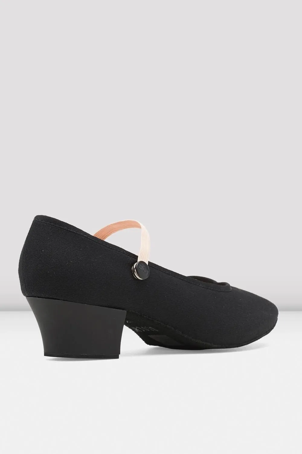 Bloch S0325L Ladies Tempo Accent Canvas 1.5" Character Shoes
