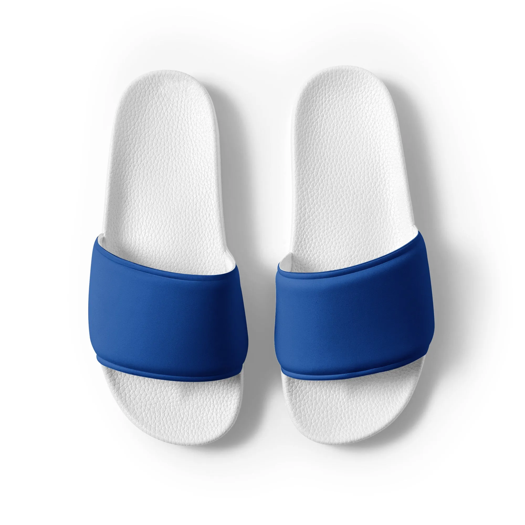 Blue Women's slides, Blue Sandals, Pool Shoes, Beach Shoes, Shoe Gift