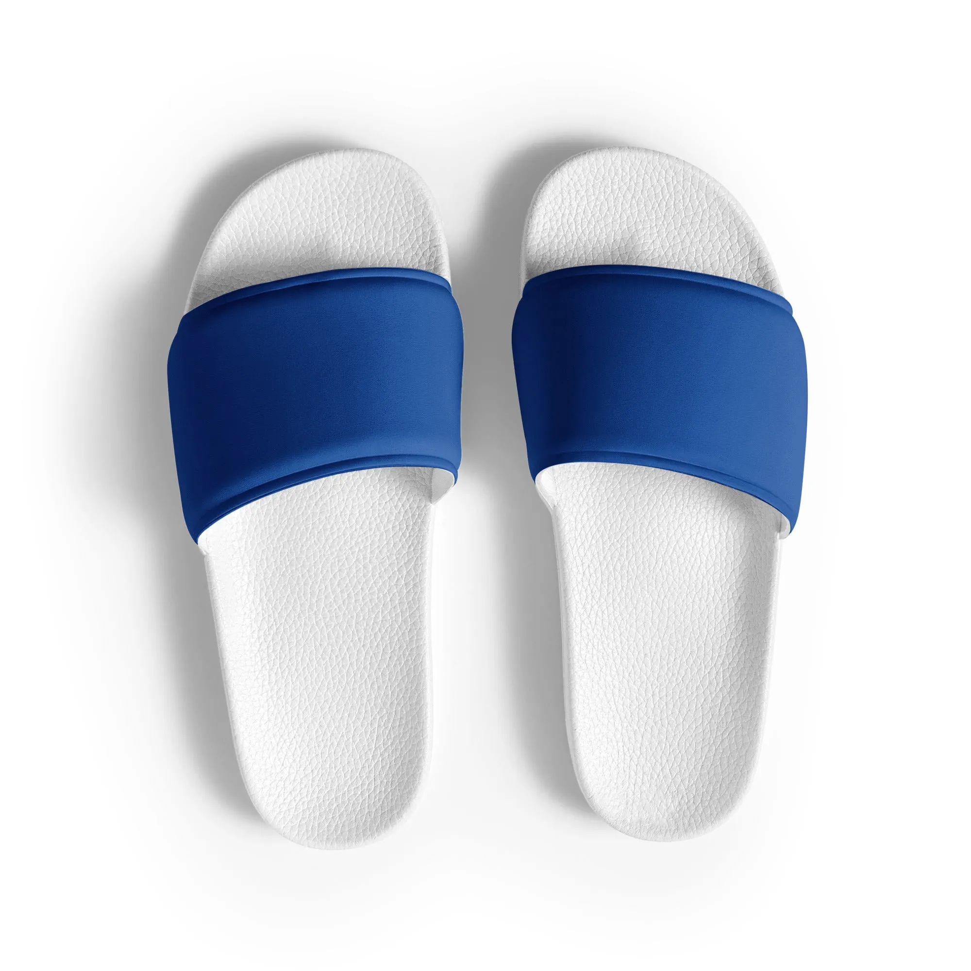 Blue Women's slides, Blue Sandals, Pool Shoes, Beach Shoes, Shoe Gift