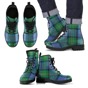 Bowie Ancient Tartan Leather Boots