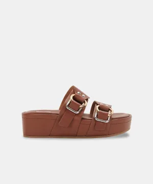 CICI SANDALS BROWN STELLA
