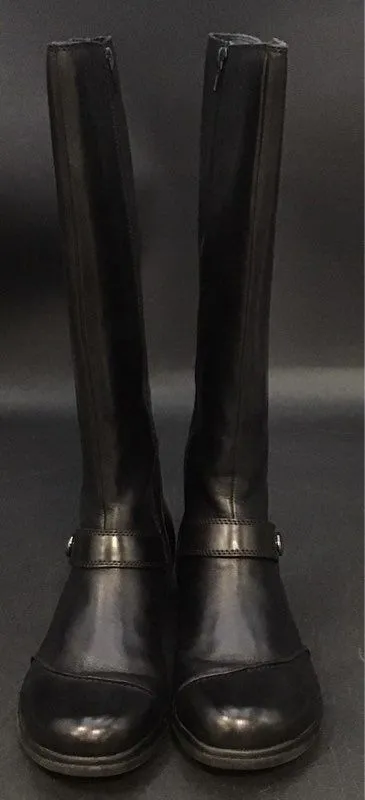 Clarks Women's Black Riding Boots - Size 9.5