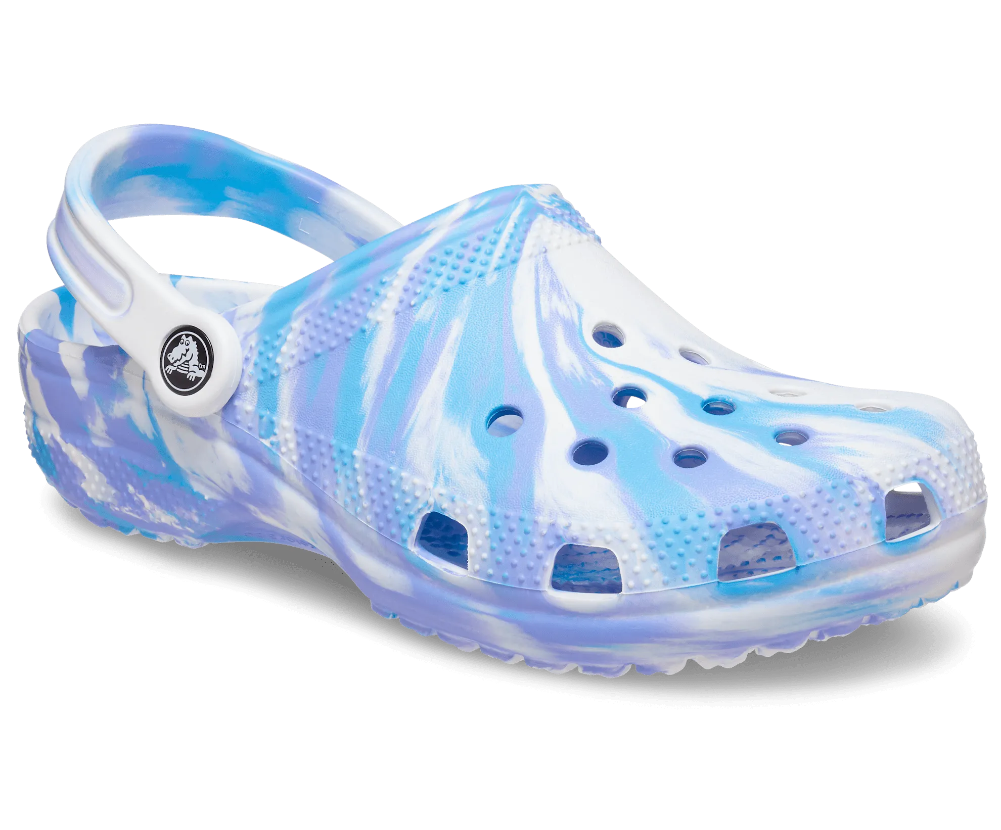 Crocs Unisex Classic Marbled Clog - Oxygen