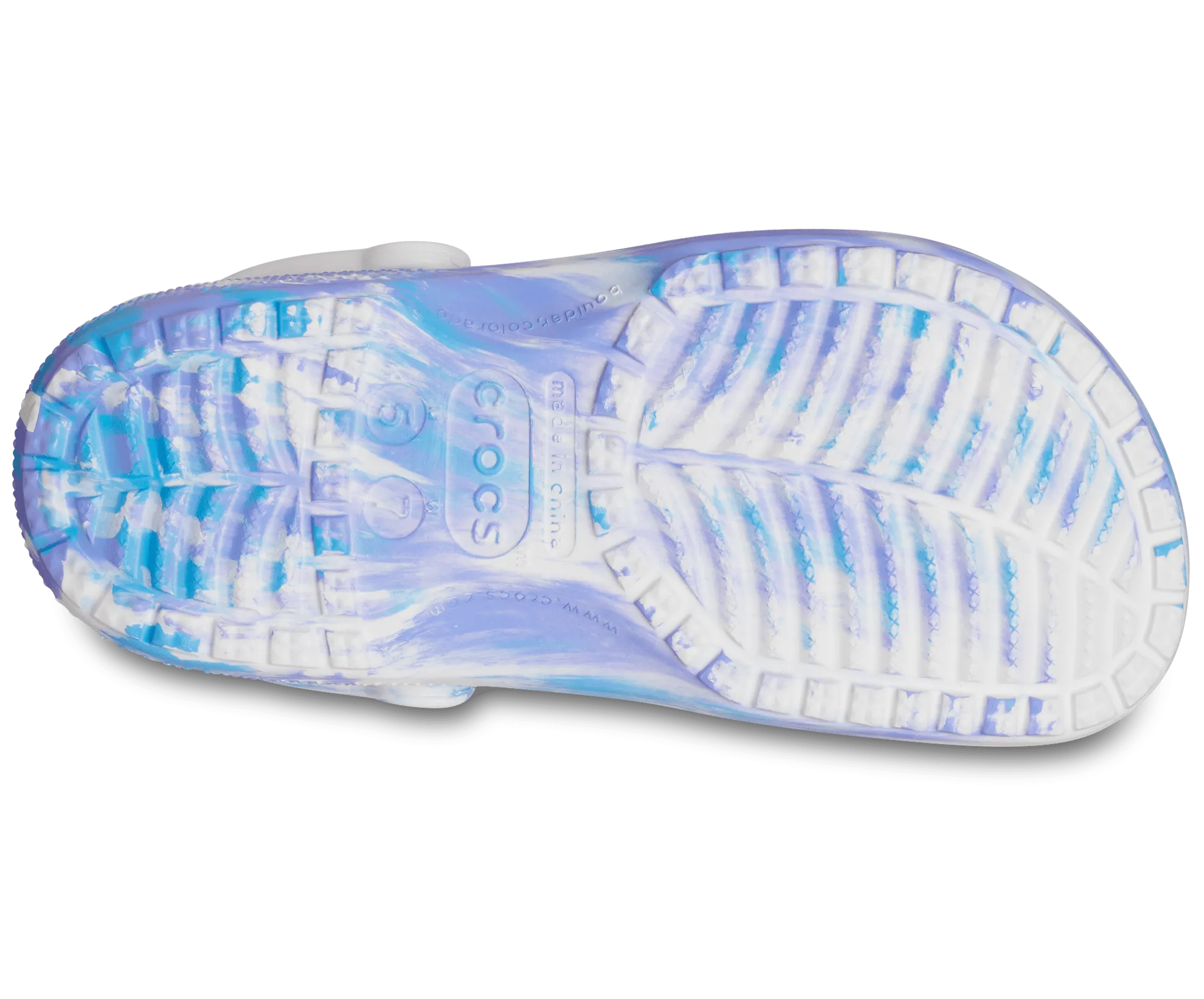 Crocs Unisex Classic Marbled Clog - Oxygen