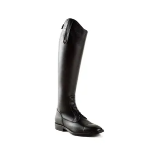 DeNiro Long Riding Boots Salentino Unlaced Black / Black Regal Leather  39 C- XS Quick Black
