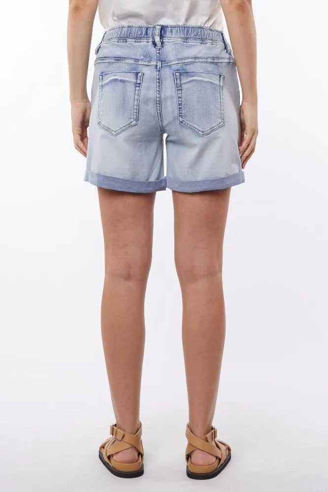 Foxwood Gabriele Jogger Shorts Light Blue