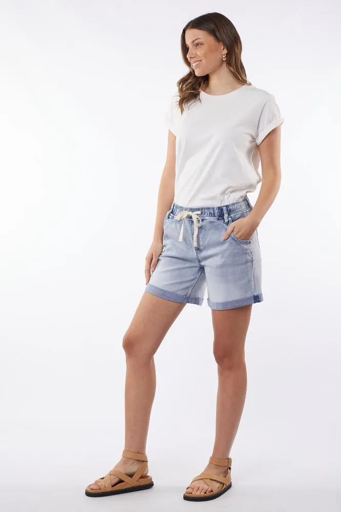 Foxwood Gabriele Jogger Shorts Light Blue