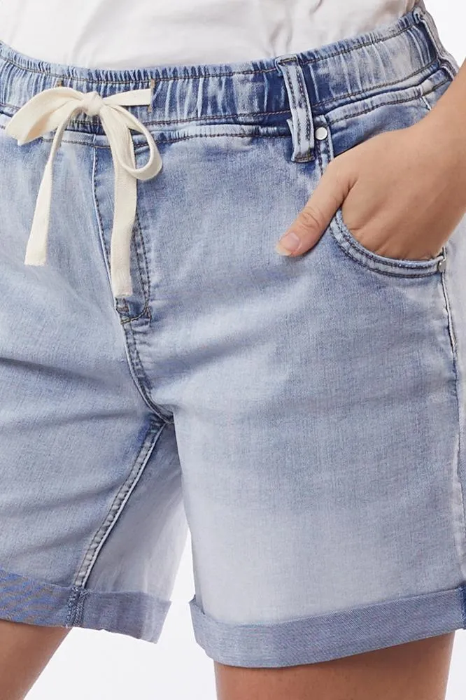 Foxwood Gabriele Jogger Shorts Light Blue