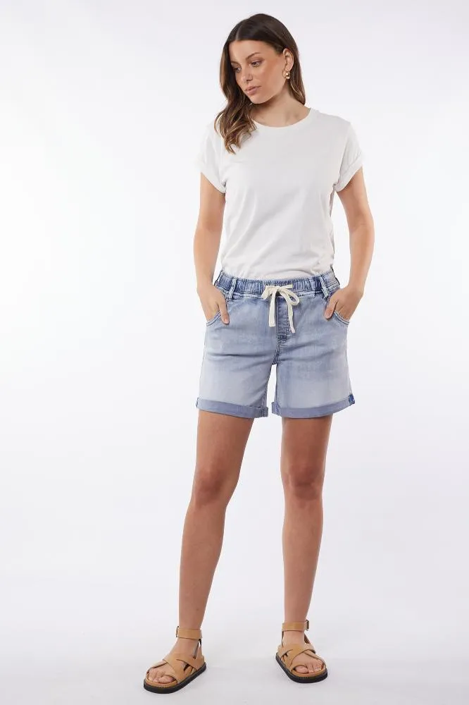 Foxwood Gabriele Jogger Shorts Light Blue
