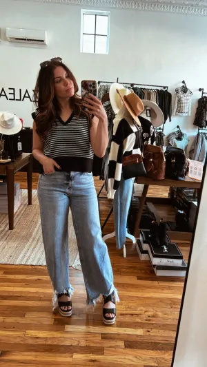 Harolw Striped Spring Vest