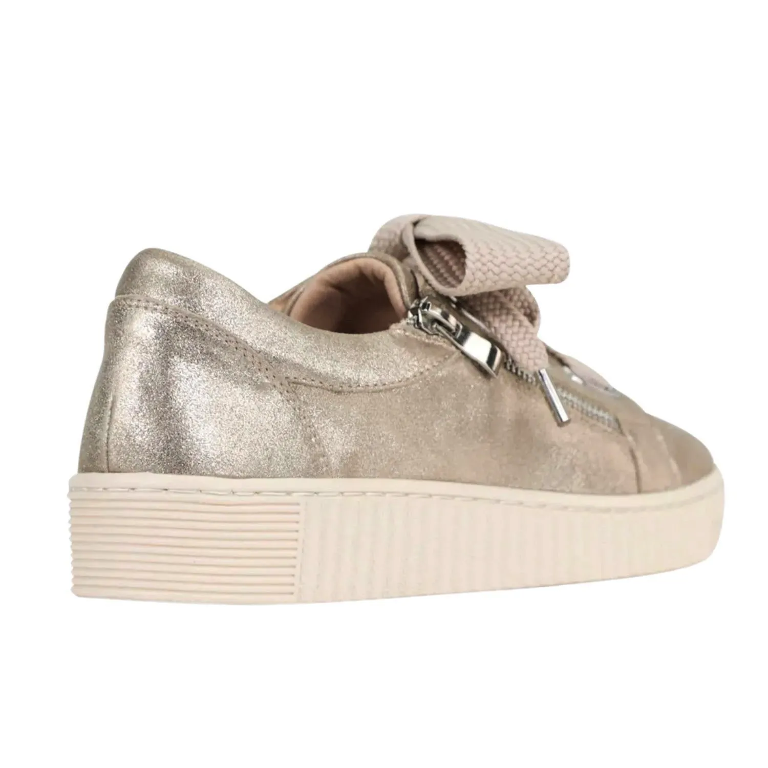 Jovi Leather Sneaker - Champagne - ES11