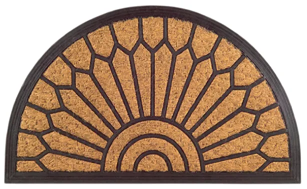 Lily Non Brush Rubber Coir Doormat