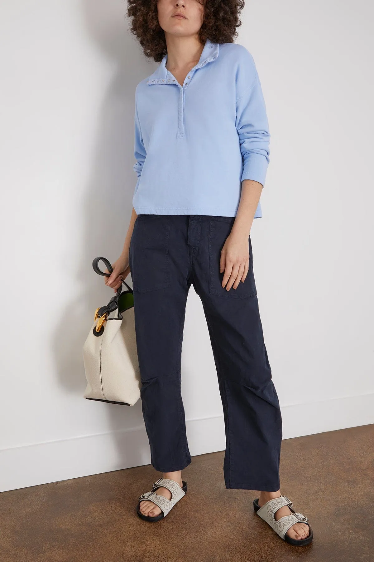 McCoy Sweatshirt in Peri Sky
