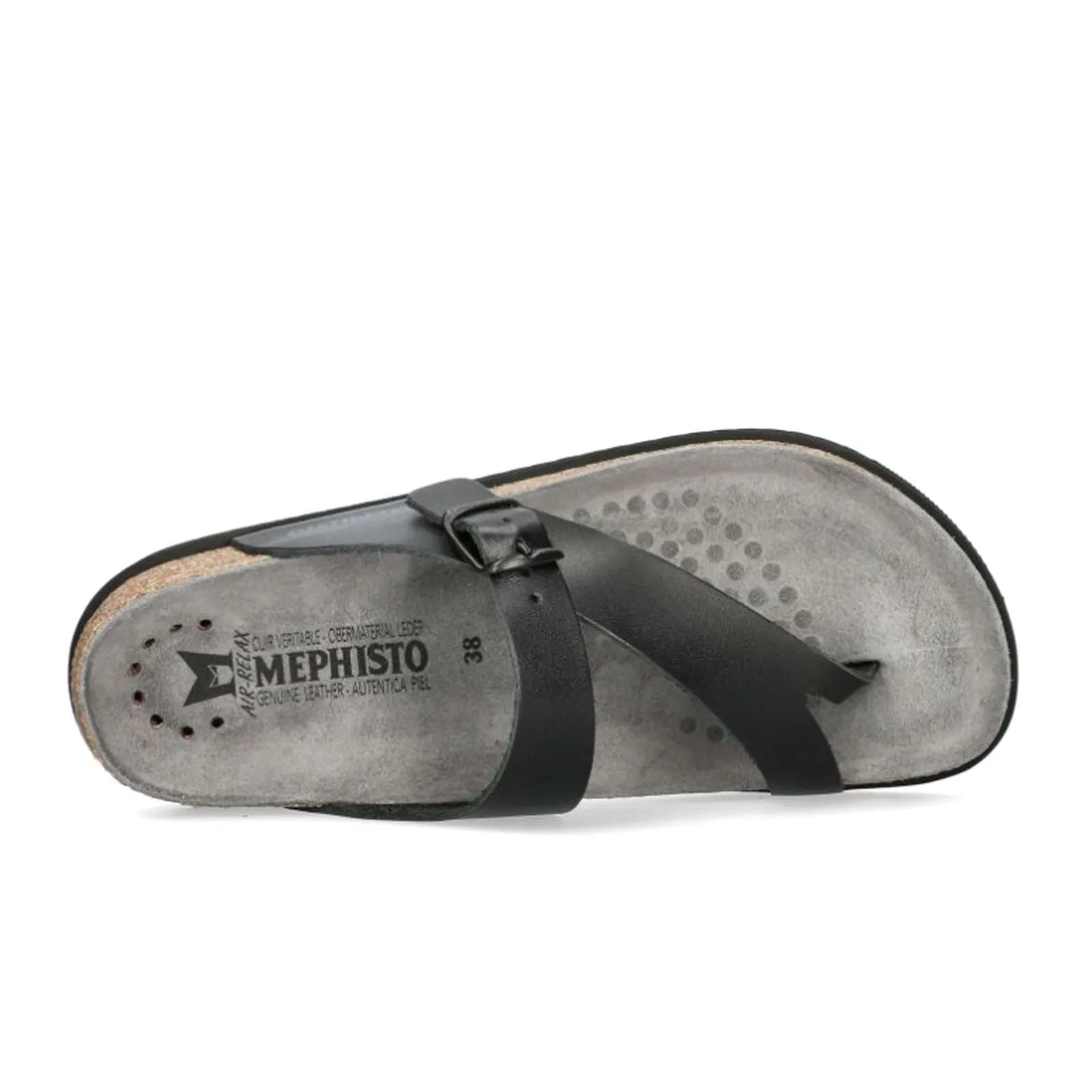 Mephisto Helen Plus Sandal (Women) - Black Waxy
