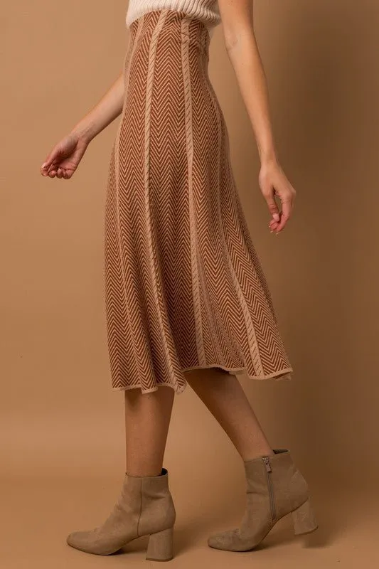 Midi Sweater Skirt