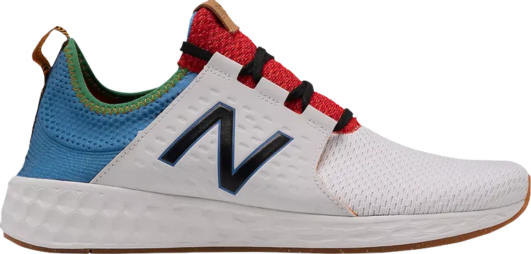 New Balance Fresh Foam Cruz v1 Reissue 'White Faded Cobalt' Sneakers, White