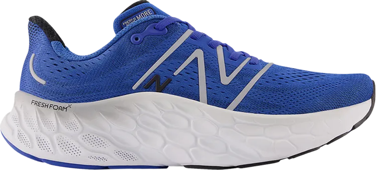 New Balance Fresh Foam X More v4 'Cobalt' sneakers, blue