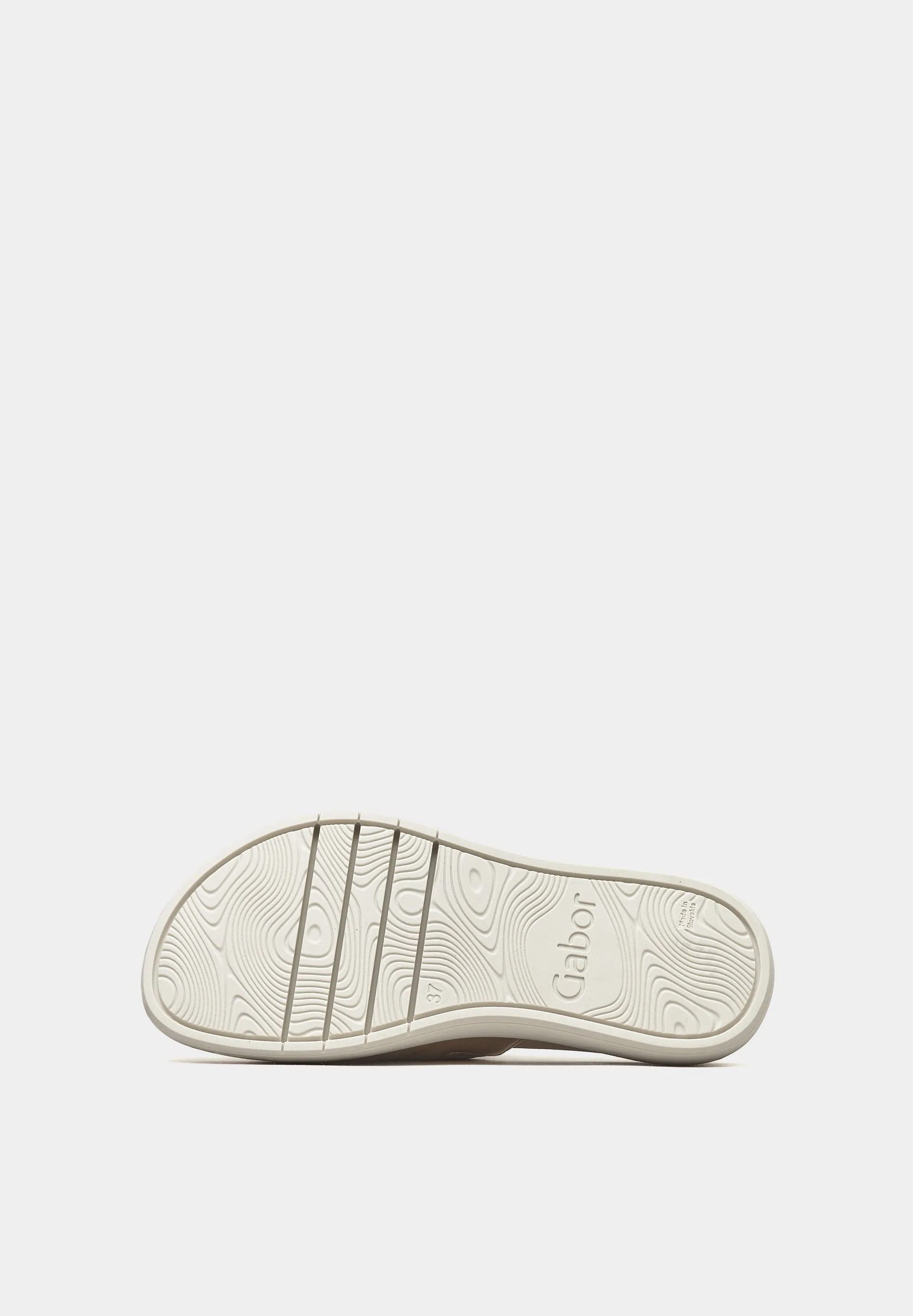 Padded Buckle Sandals 43-751 Shiny Gold