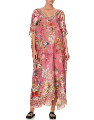 Patchwork Heart V-Neck Kaftan