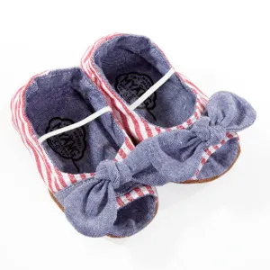 Peeptoe / Girls - Nautical Stripe