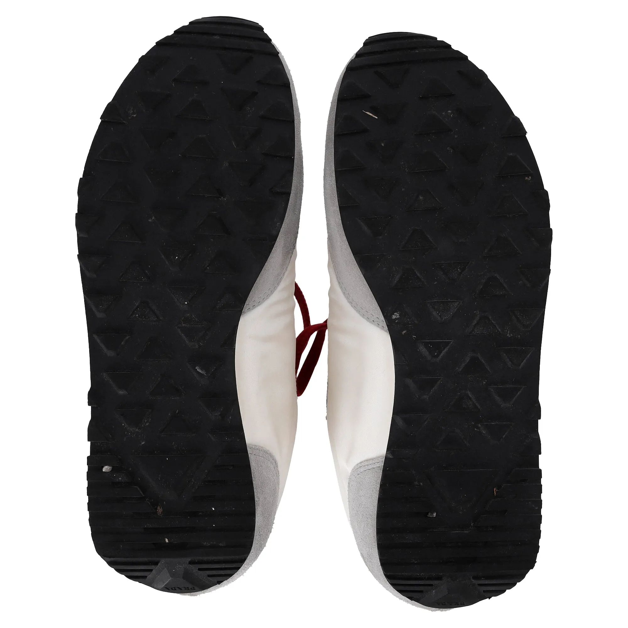 Prada Milano Sneakers in Multicolor Suede and Nylon