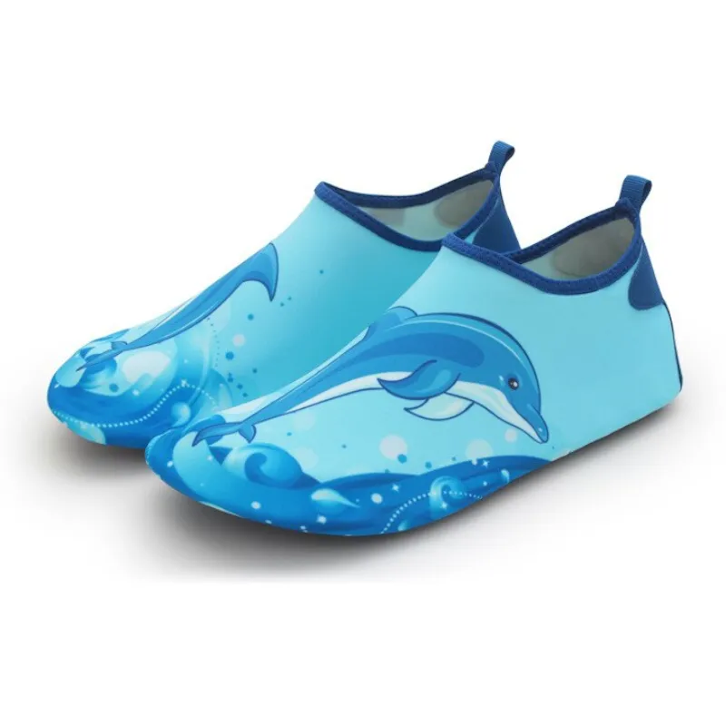 Printed Kids Quick Dry Aquatic Shoes For Girls And Boys