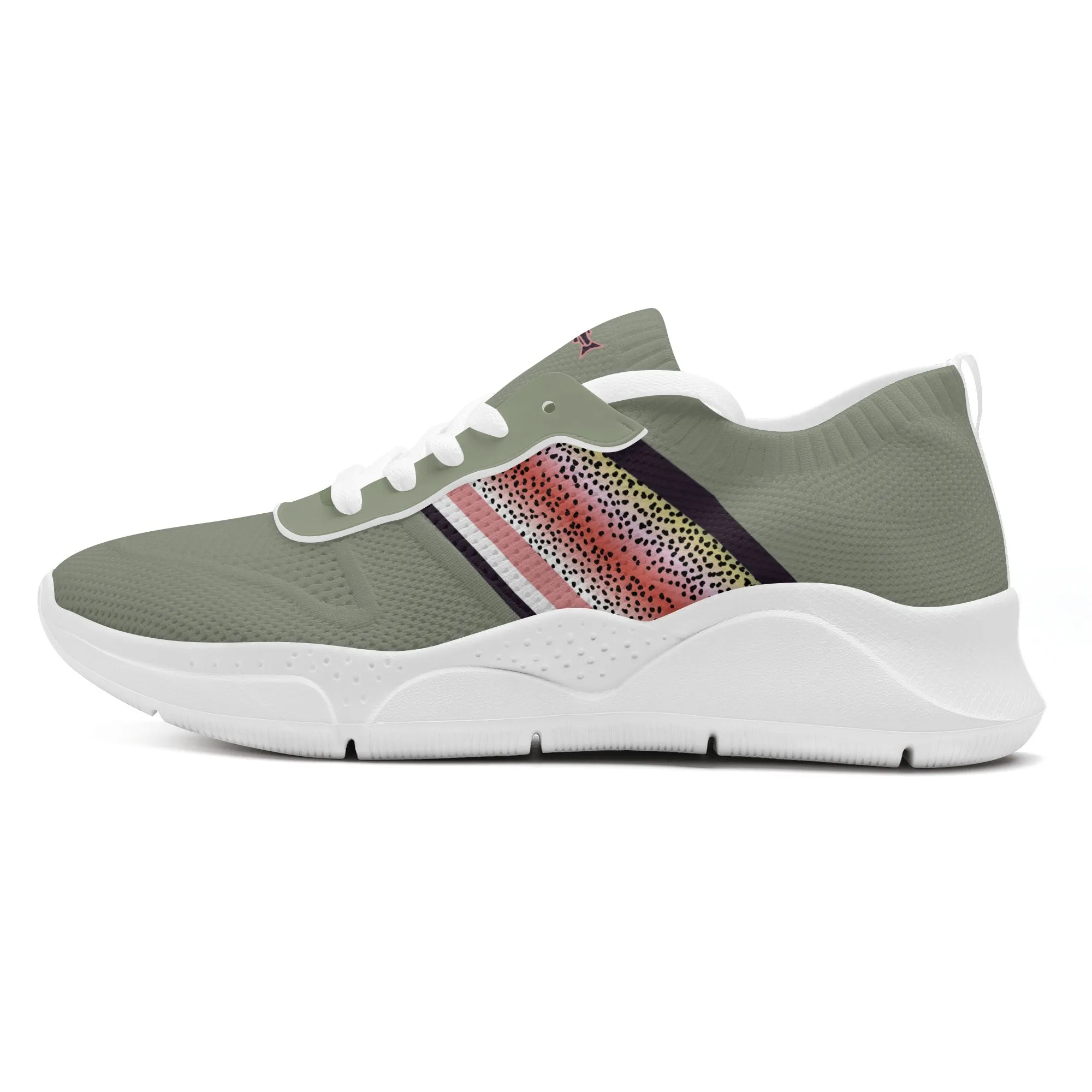 (QUICK SHIP) Womens Bowtown Racer Knit Mesh Platform Shoe