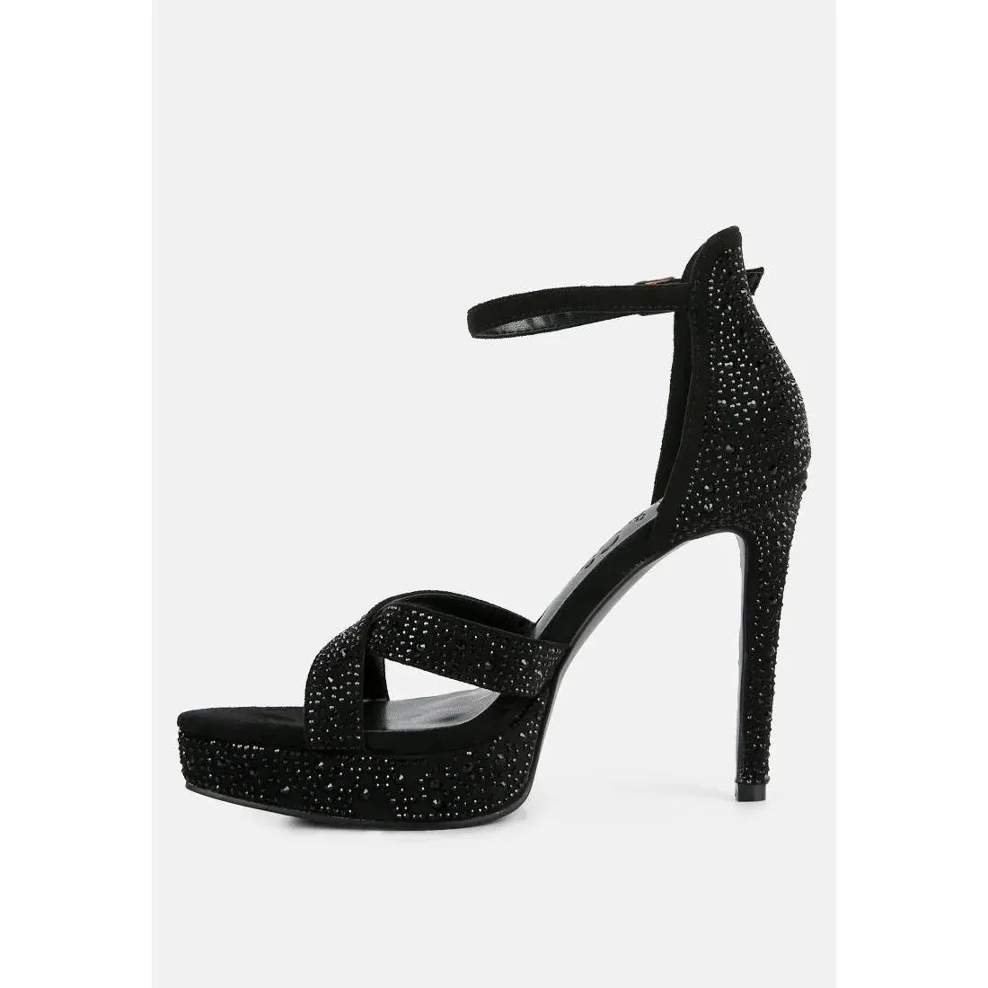 Regalia Rhinestone Embellished Stiletto Sandals