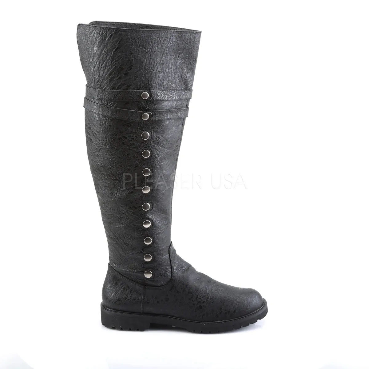 Renaissance Cuffed Knee High Boots