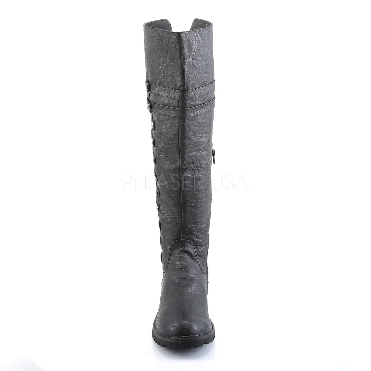 Renaissance Cuffed Knee High Boots