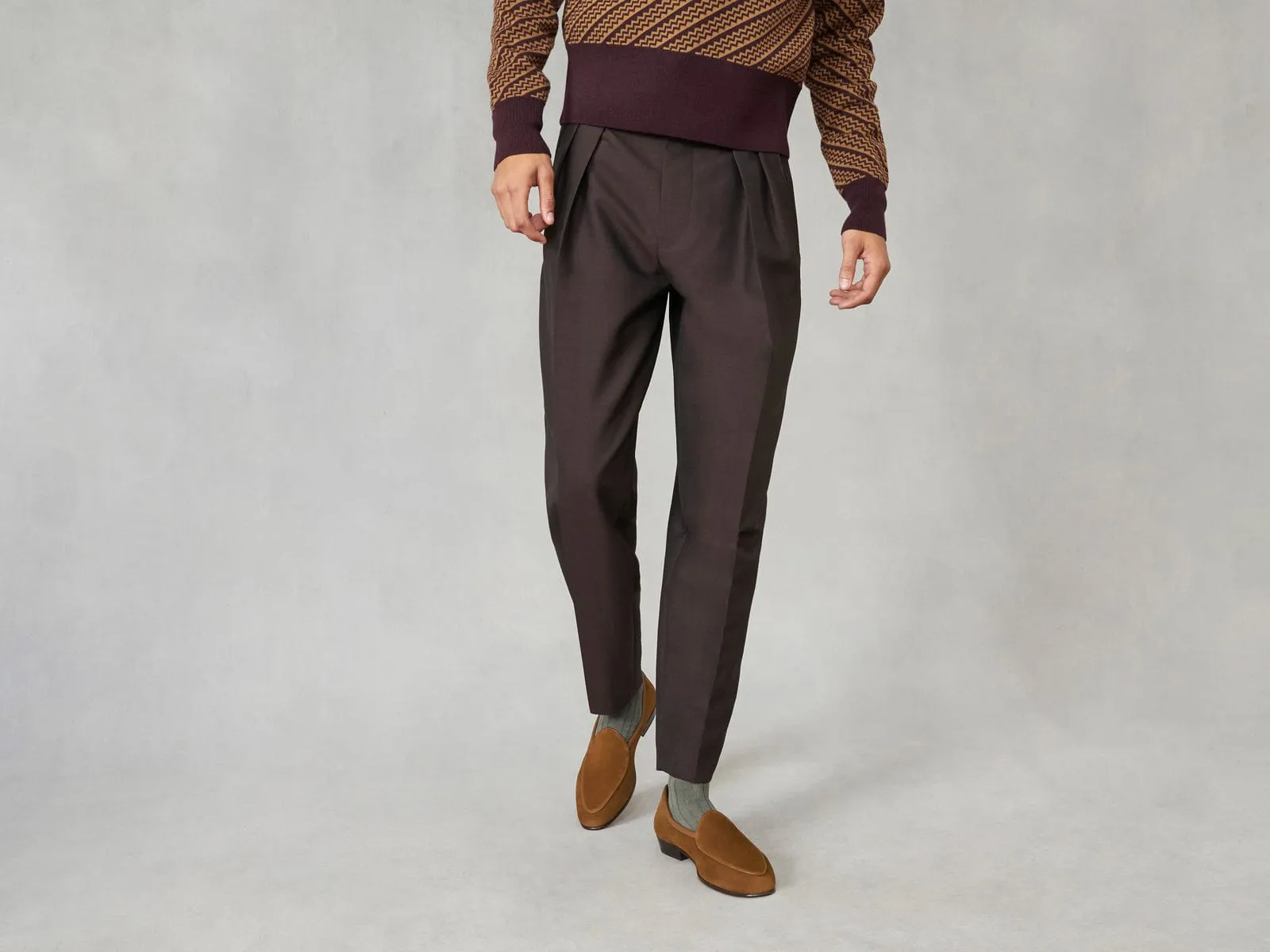 Sagan Classic Loafers in Maple Asteria Suede