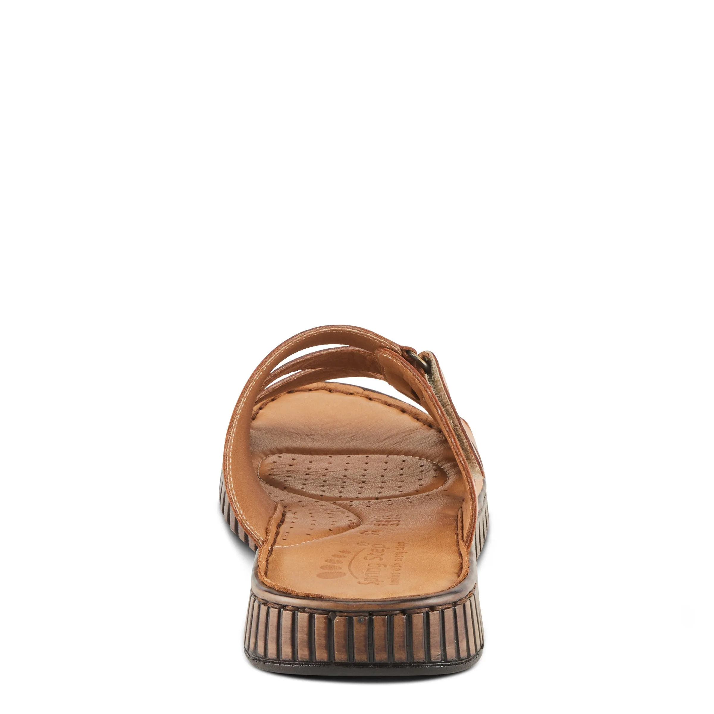 Spring Step Shoes Olly Sandals Women’s Leather Slip On 1" Heel