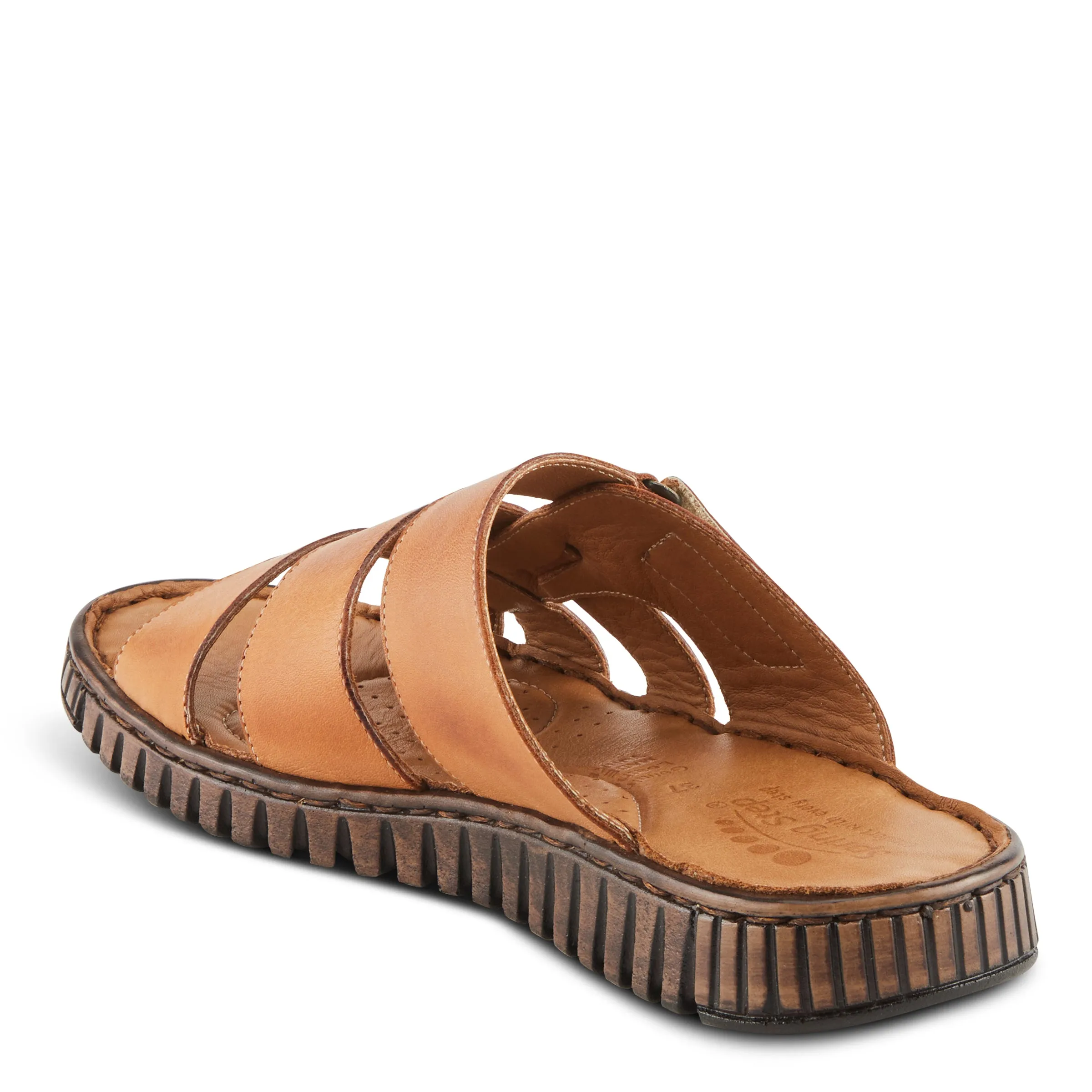 Spring Step Shoes Olly Sandals Women’s Leather Slip On 1" Heel