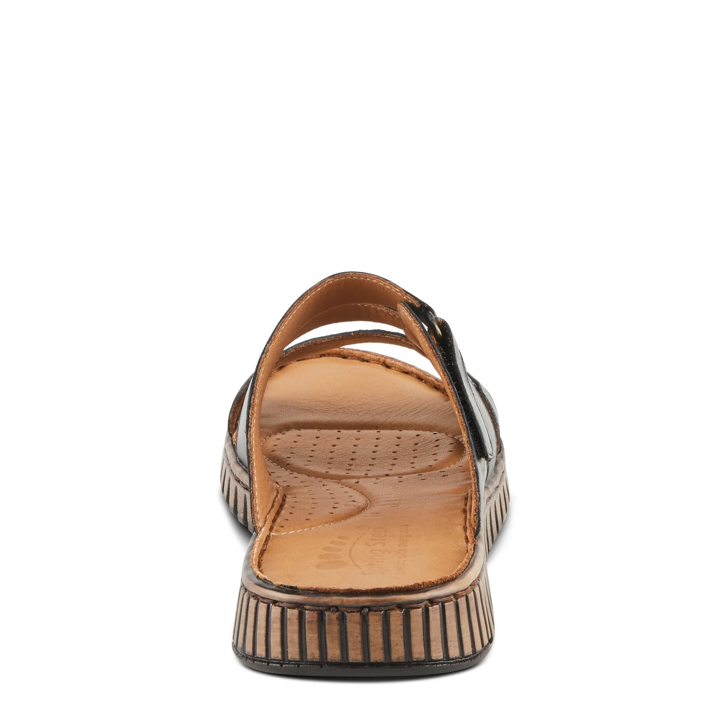 Spring Step Shoes Olly Sandals Women’s Leather Slip On 1" Heel