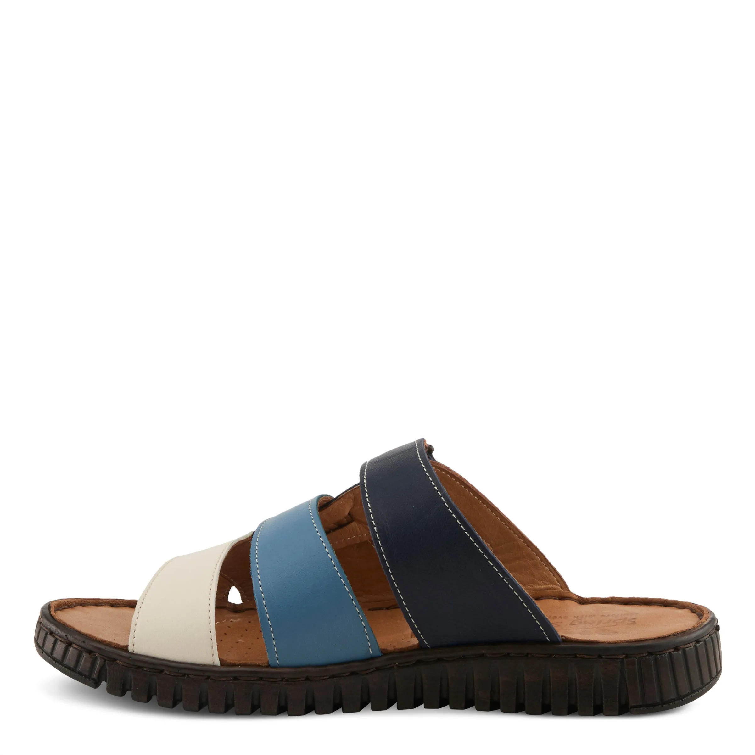 Spring Step Shoes Olly Sandals Women’s Leather Slip On 1" Heel