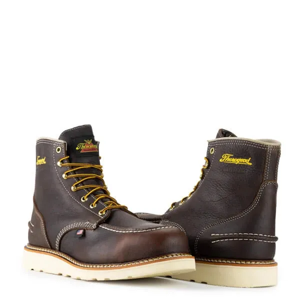Thorogood MOC TOE 1957 Series – Waterproof – 6″ Briar Pitstop MOC TOE – Maxwedge Wedge™