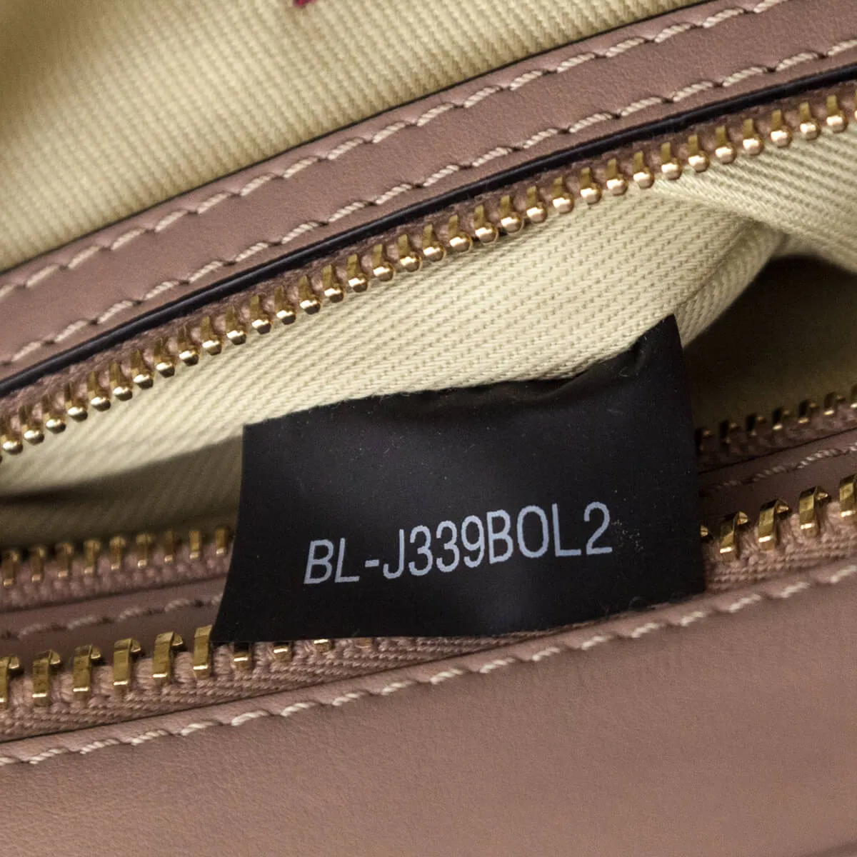 Valentino Nude Calfskin Rockstud Satchel