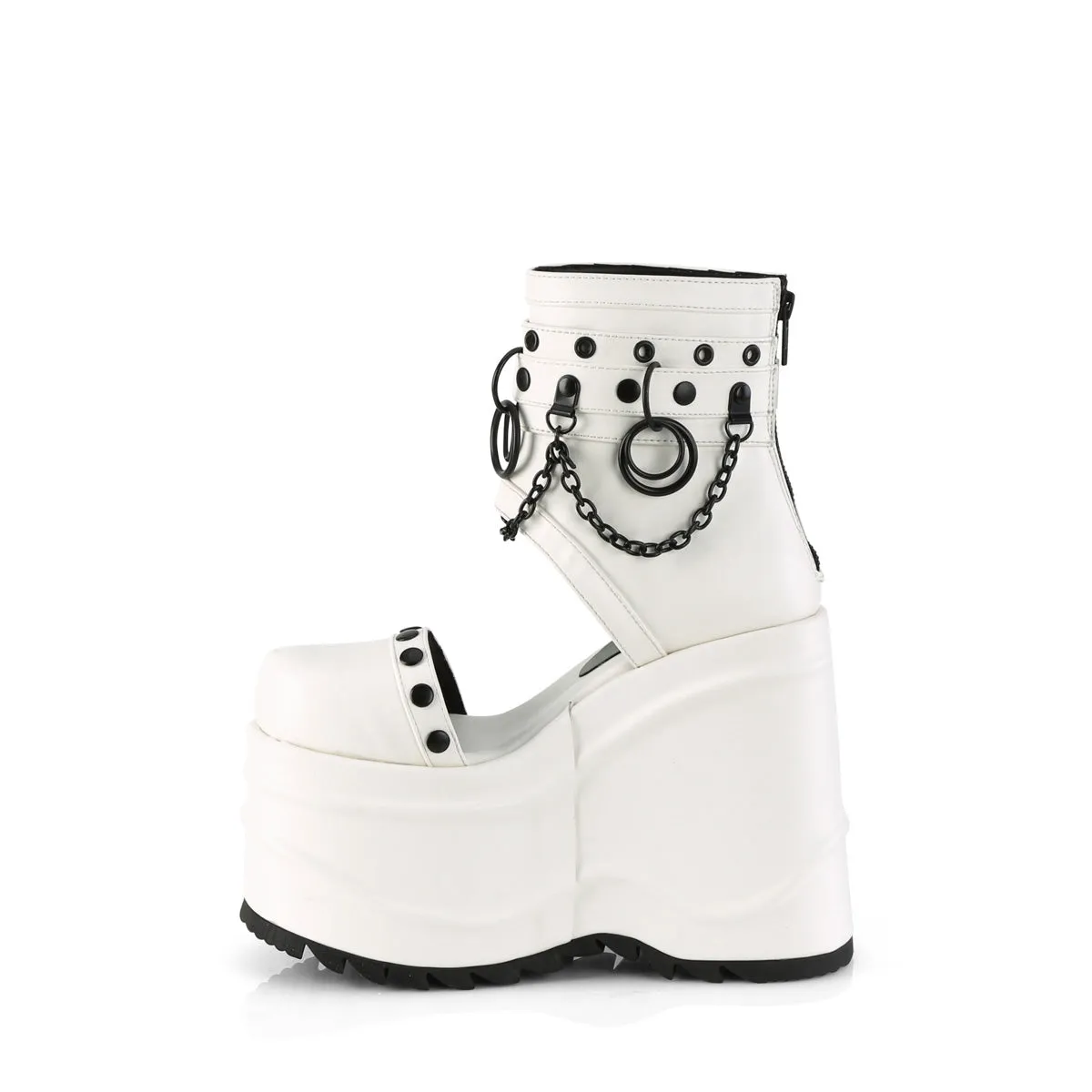 WAVE-22 Demoniacult Alternative Footwear Women's Platform Sandals