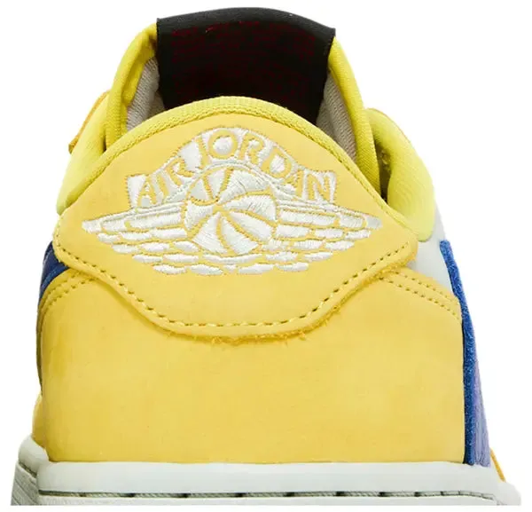 Woman's Air Jordan 1 x Travis Scott 1 Retro Low OG SP 'Canary'